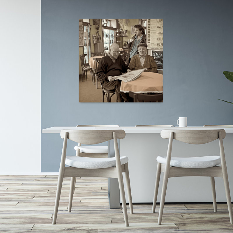 Art contemporain Bellagio Caffe 1, H 32 po x l 32 po
