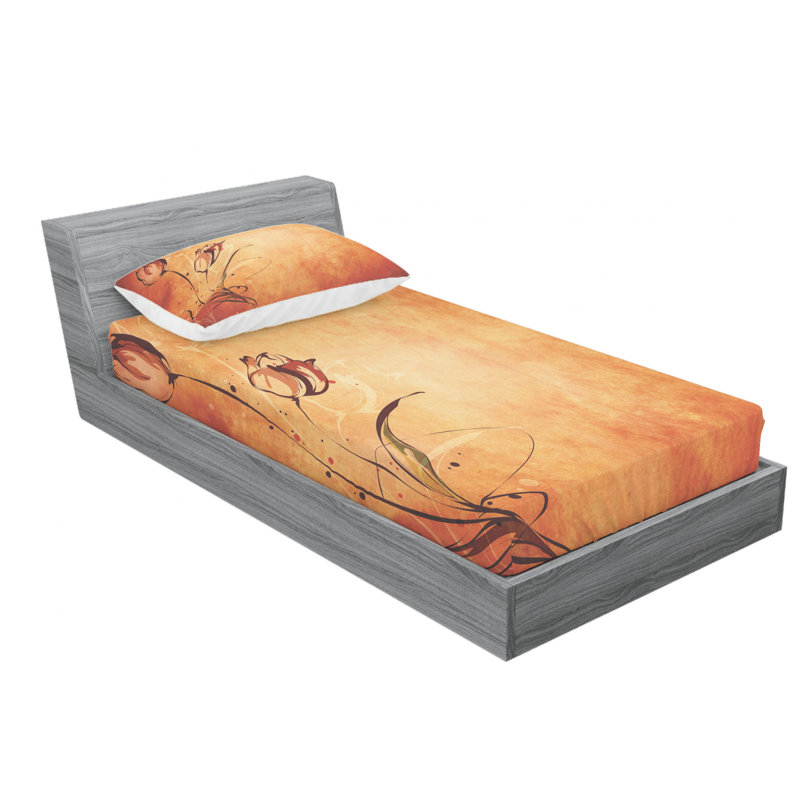 Microfiber Sheet Set, Twin XL Sheet Set with Fitted Sheet