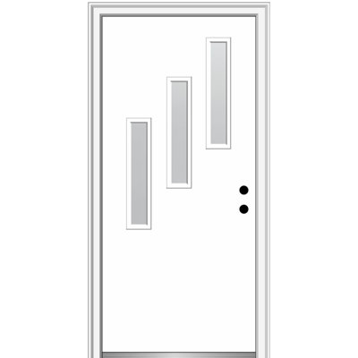 Spotlight 81.75'' Glass Fiberglass Front Entry Doors