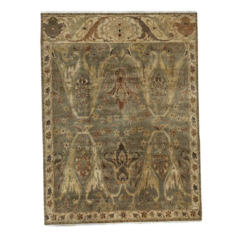 Bikaner Wool Oriental Area Rug