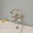 British Telephone Wall Mount Lavatory Faucet with Handheld by Strom Living-10467267