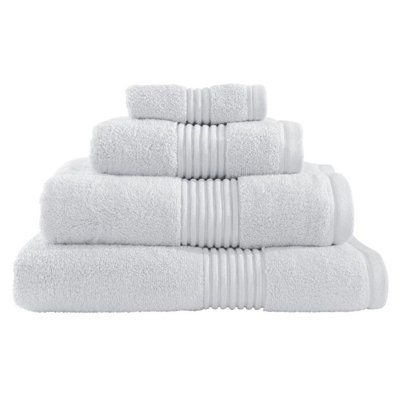 Zero Twist Face Cloth in White