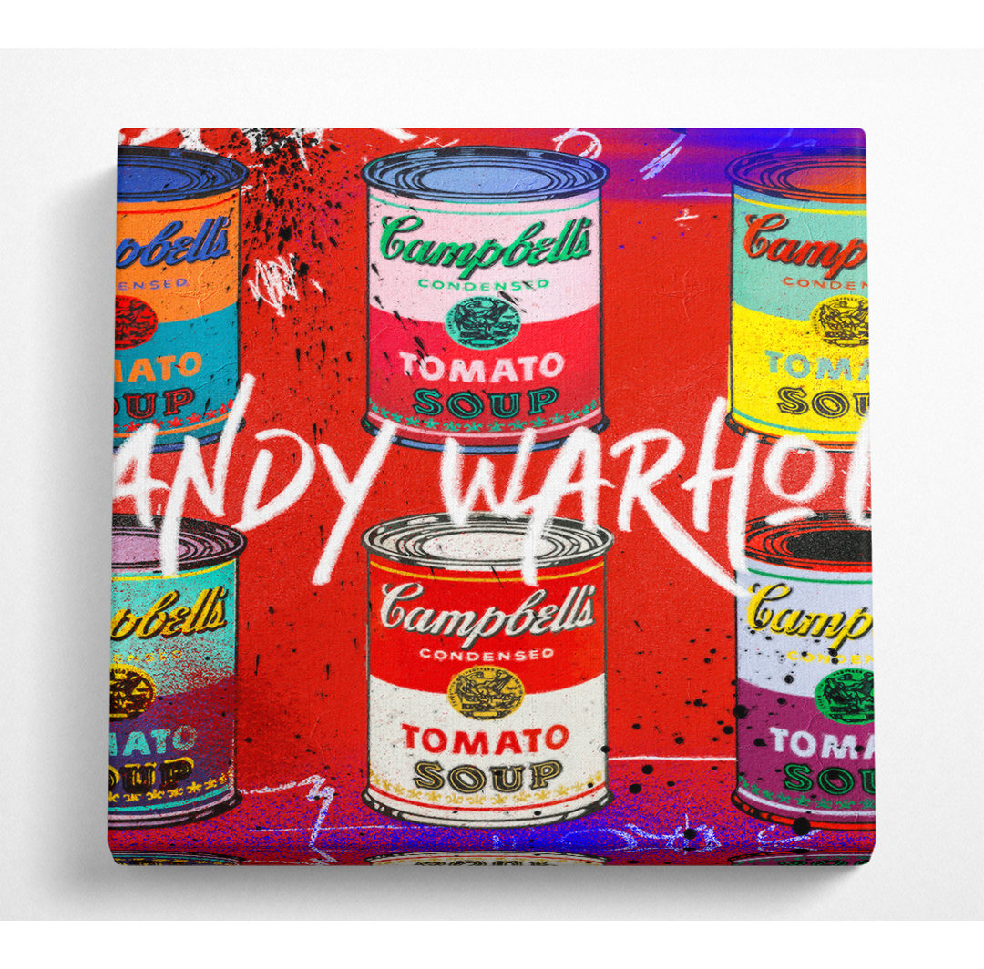 Campbells Soup Tin - Kunstdrucke auf Leinwand - Wrapped Canvas