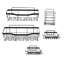 Metal Wall Bathroom Shelves