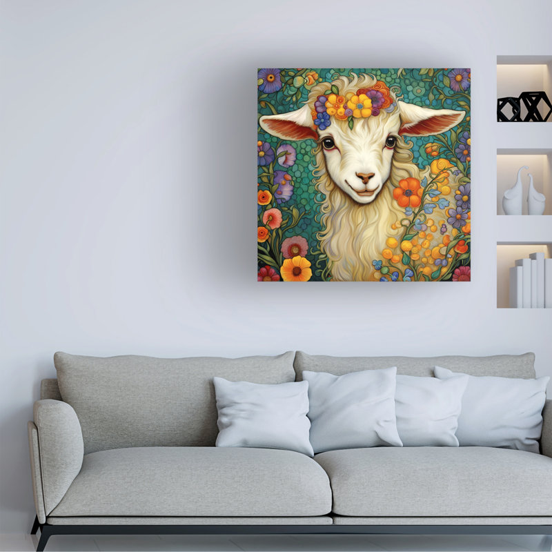 Art sur toile Tina Lavoie, 14" H x 14" W