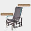 Outdoor Porch Glider Chair