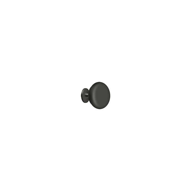 Mushroom Knob, Oil-Rubber Bronze