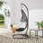  Abate Wicker Rattan Outdoor Patio Swing Chair-830812227
