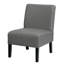Upholstered Linen Slipper Chair-1106067060