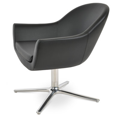 Madison Oval Memory Swivel Lounge Chair