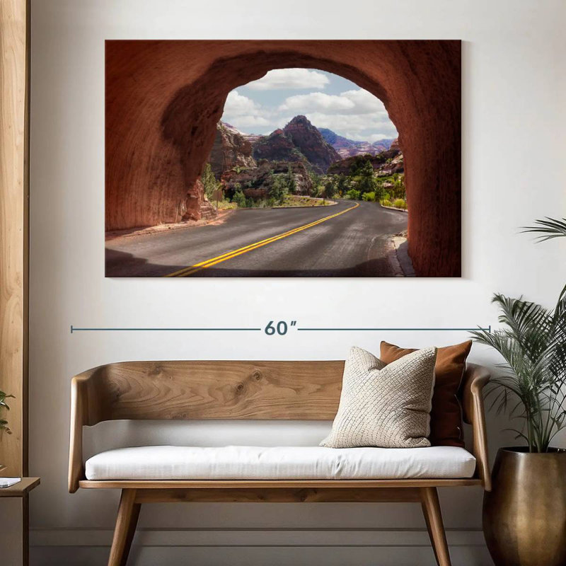 Lilie Tunnel To Zion Park, H 34 po x l 51 po