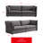 Chalmette 86.6'' Upholstered Reclining Sofa-98704151