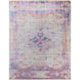 Overdyed One-of-a-Kind 8' 1" X 10' 3" Hand Knotted Area Rug