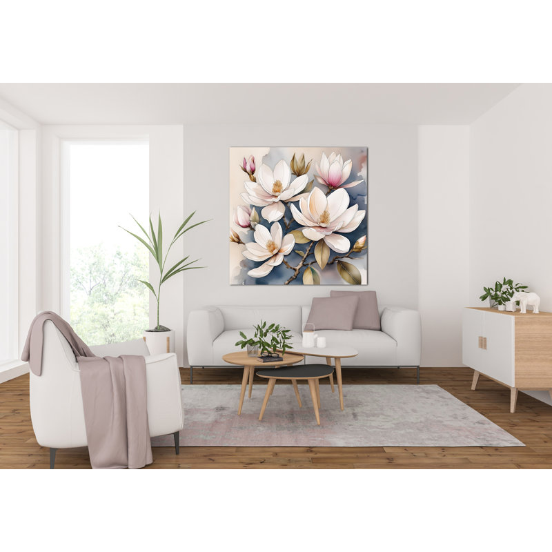 Magnolias doux, H 24 po x l 24 po