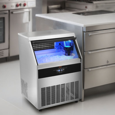 Machine à glaçons autoportante à production quotidienne de 330 lb VEVOR