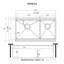 Ruvati 33-inch Workstation Dual Tier Nova Double Bowl Low Divide Undermount Stainless Steel Kitchen Sink