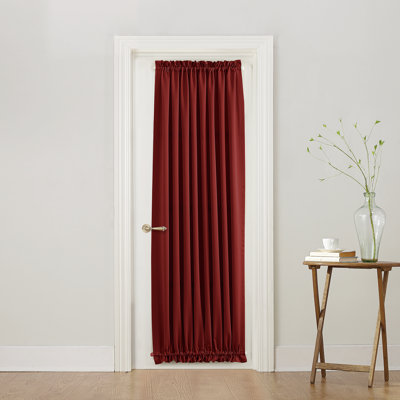 Panneau de rideau à porte thermique avec passe-tringle - Basics by Wayfair ™