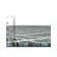 Tapis treillis intérieur / extérieur Teal Gitter-606288611
