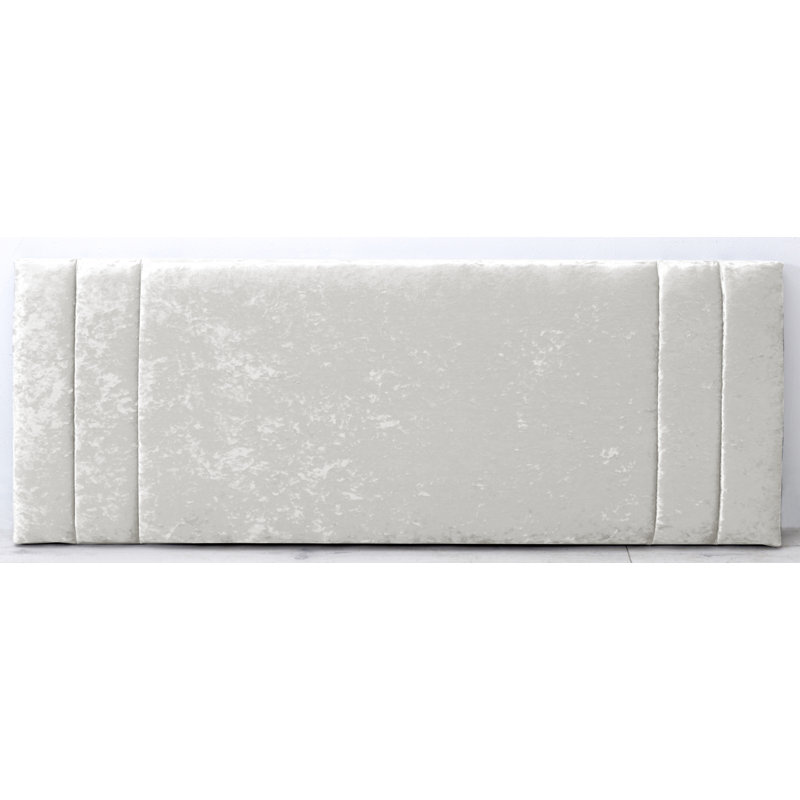 Velasquez Upholstered Headboard, Single (3') , White