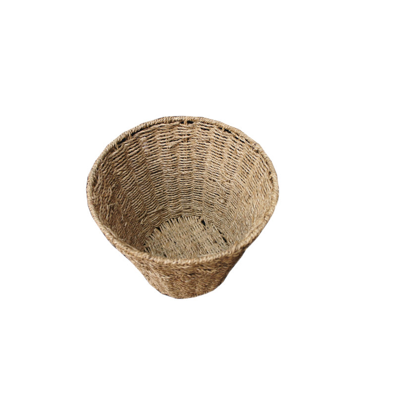 Wicker Open Waste Bin