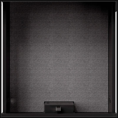Table basse carrée à double couche