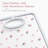 Tempered Glass Cutting Board with Handle, Non-Slip Silicone Edge, Dishwasher-Safe Chopping Board & Serving Tray for Kitchen, Strawberry