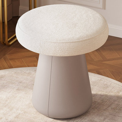 Vanity Stool Soft Cushion, Beige