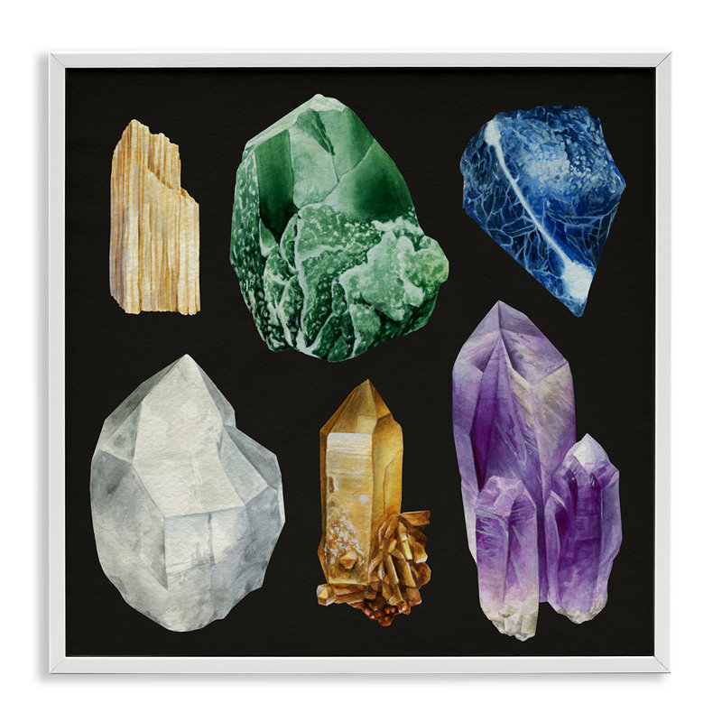 Giclée naturelle variée encadrée par Grace Popp, Giclée encadrée blanc bord de mer, H 12 po x l 12 po