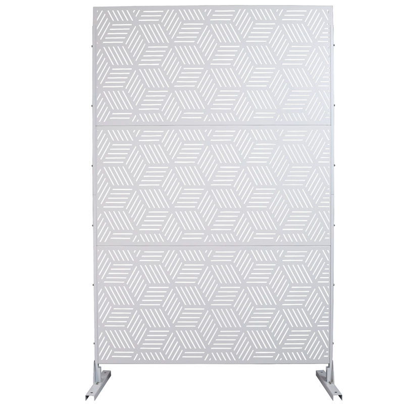 Outdoor & Indoor Privacy Screen, White