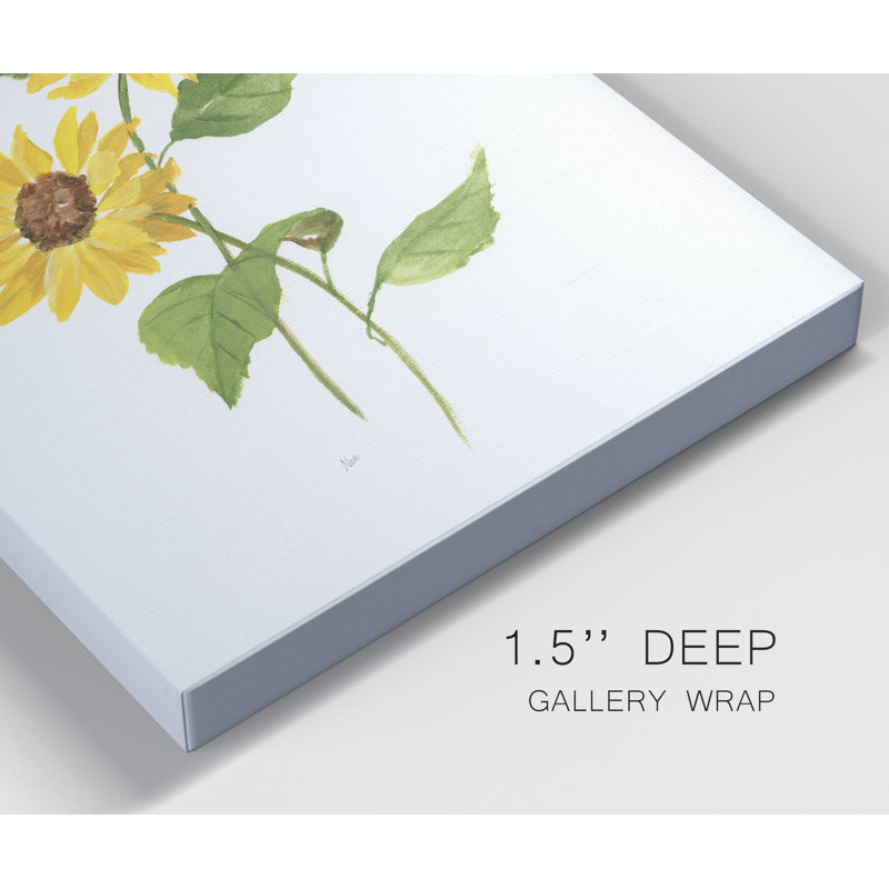 " Ochre Botanical III " by Nan, 12" H x 8" W x 1" D