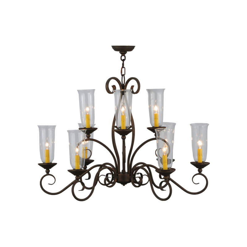 Wallis 10 - Light Chandelier