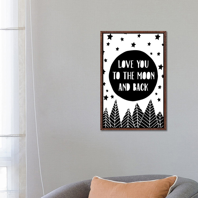 To The Moon by The Native State - Gallery-Wrapped Canvas Giclée on Canvas, 66.04 cm H x 45.72 cm W x 4.445 cm D
