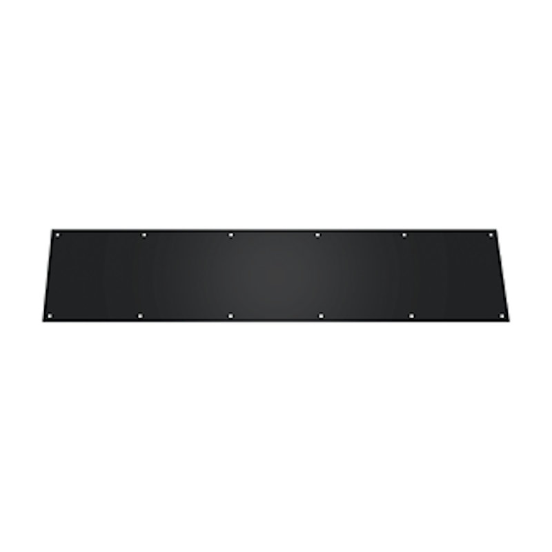 Deltana KP834U19 KP834 Kick Plate 8" x 34" Stainless Steel Paint Black