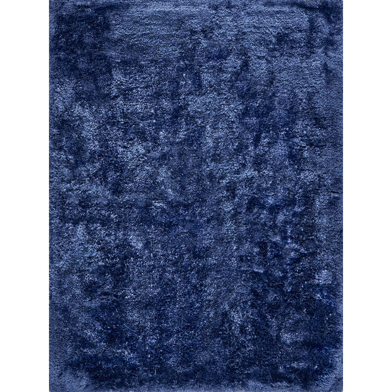 Sumo Shag Area Rug in Navy, Rectangle 2' x 3'
