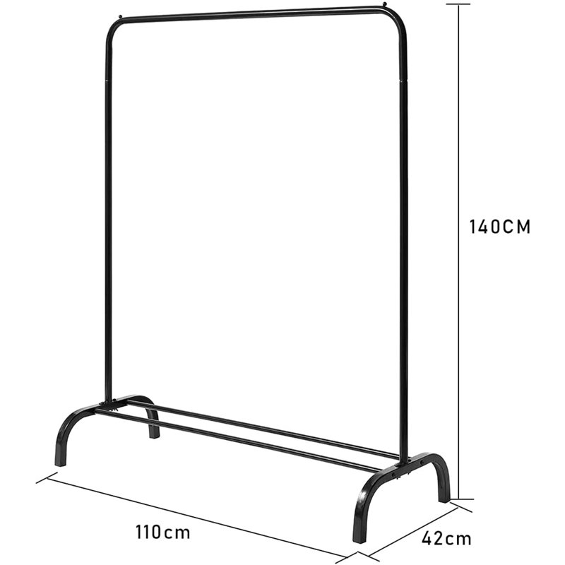 Sandell 110cm Clothing Rack