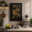 Golden Daffodil Study Botanical - Wrapped Canvas-152862306-152862313