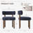 Upholstered Solid Wood Dining Chair Side Chair-1993658720