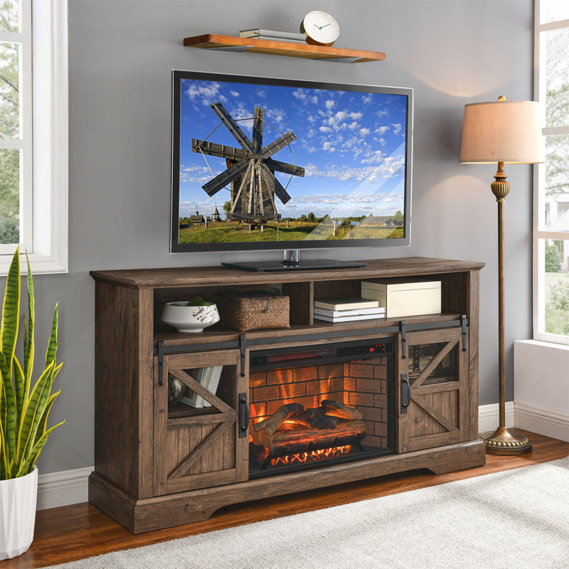 26" Infrared Heater Electric Fireplace Insert