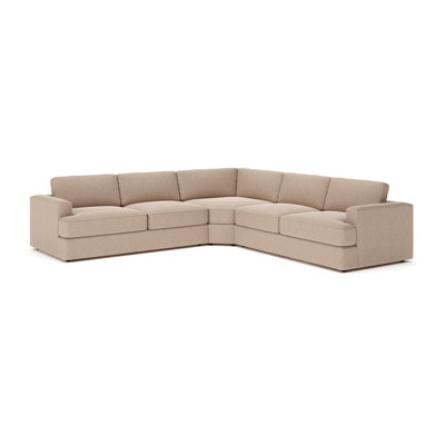 Cayden 3 - Piece Upholstered Wedge Sectional