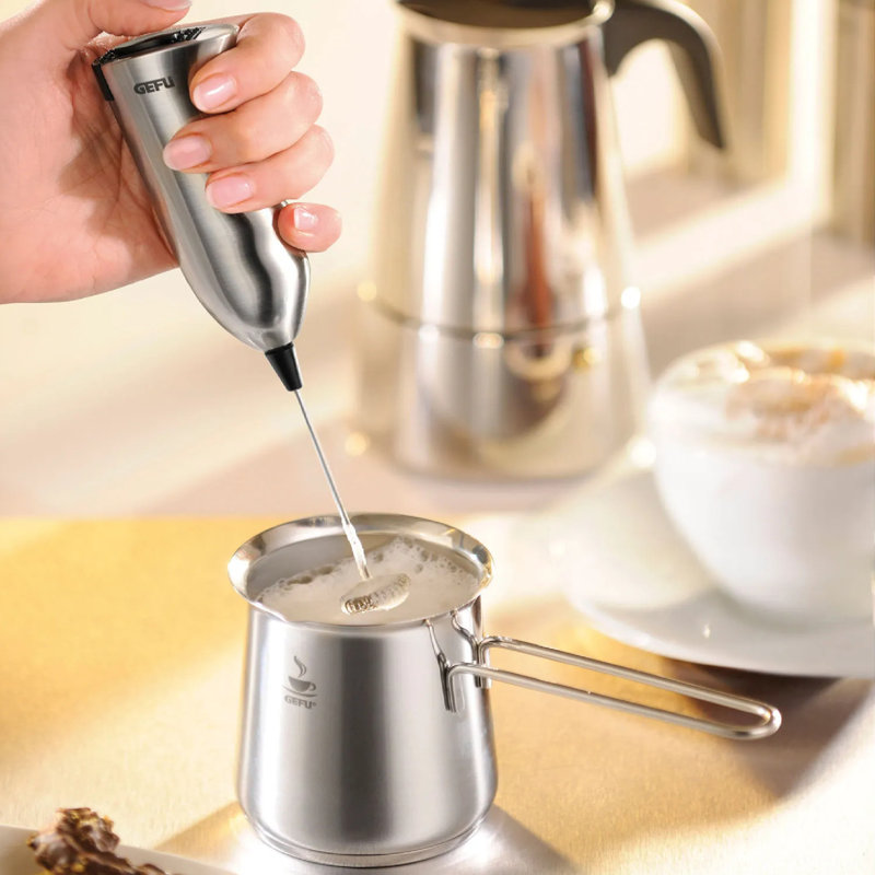 Gefu Stainless Steel Sugar And Creamer Set Milk Frother