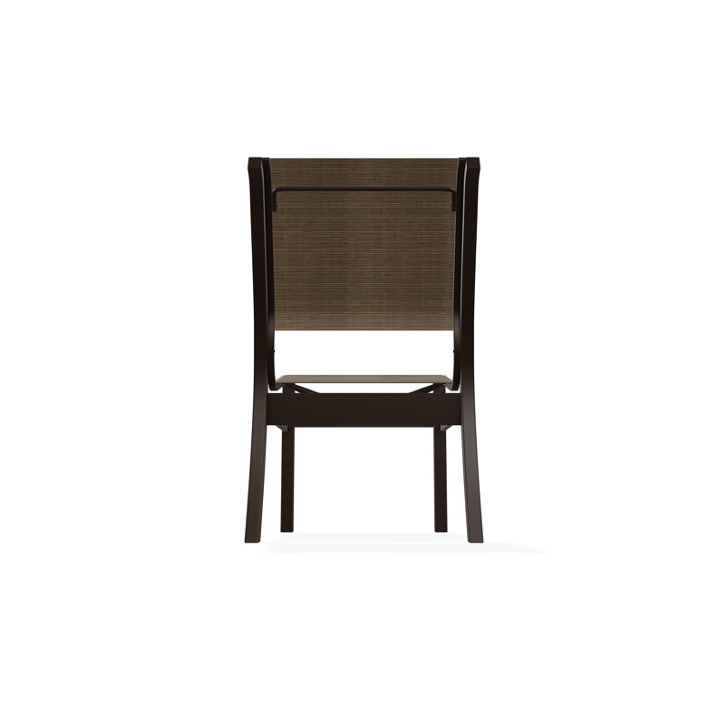 Leeward Outdoor Dining Chair, Kona, Bark