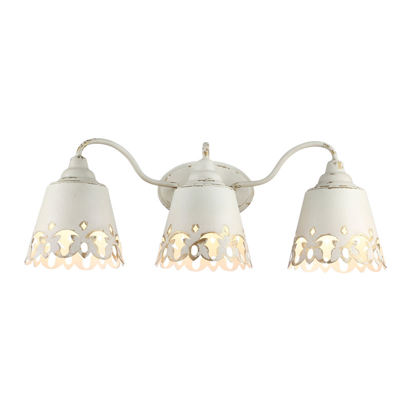 Dainotas 3-Light Vanity Light in Antique Ivory