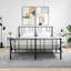 Barcenas 40cm W Iron Bedside Table-2131230062