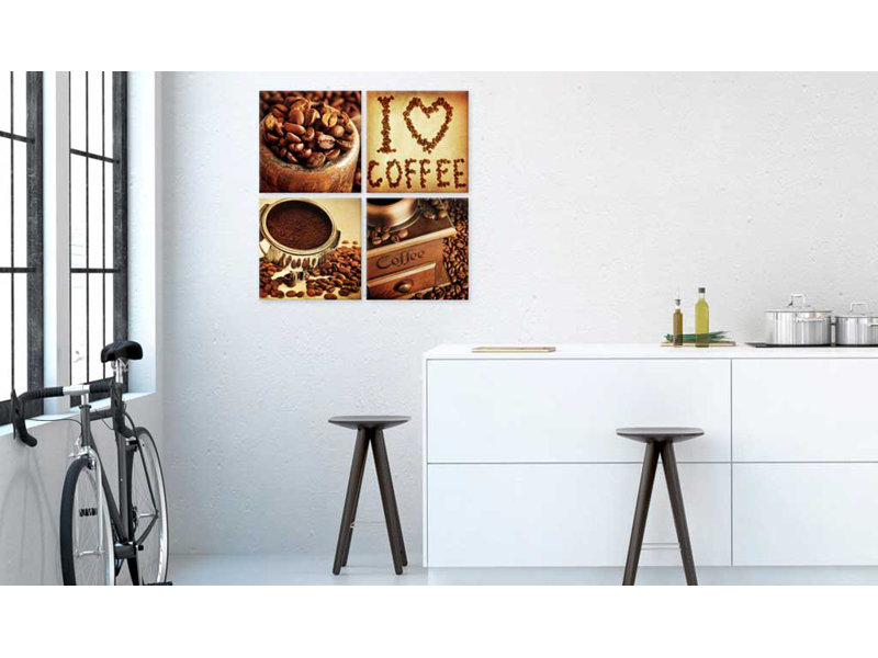 No Frame Print on Canvas, 80cm H x 80cm W