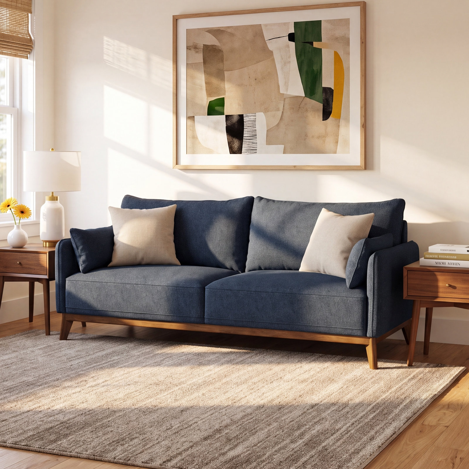 Rudi 84'' Upholstered Sofa