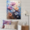 Cornflowers mauve Expression - impressions sur toile