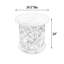 Table d'appoint ronde Platine