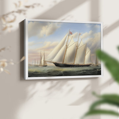 Série nautique-Lxxvii - reproduction encadrée - réarmable