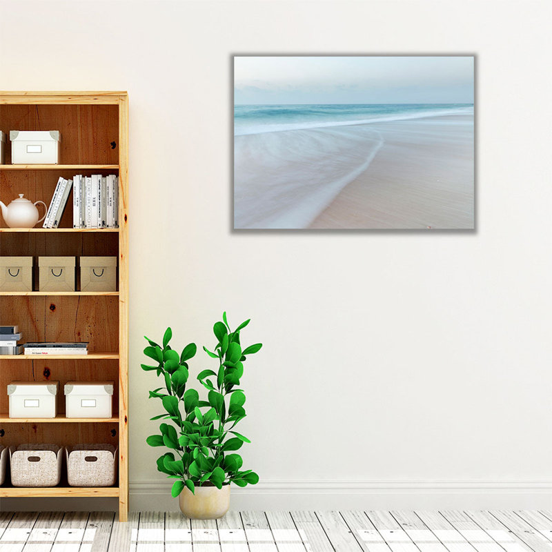 Surf, Approche de la plage 1, reproduction d'art sur toile, H 24 po x l 32 po