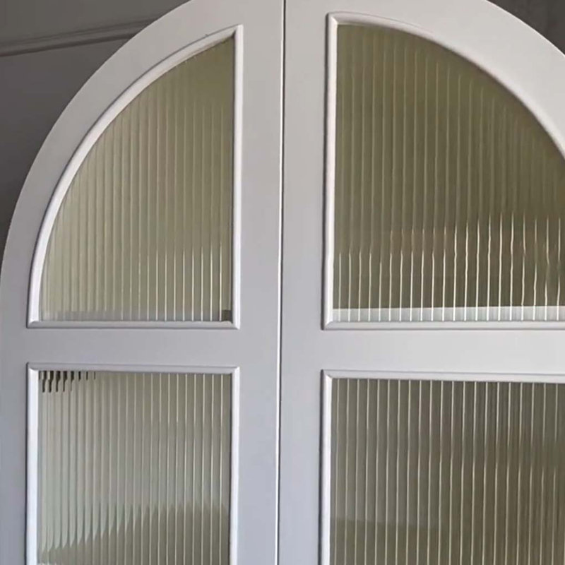 Arched Cream White Standard Bookcase